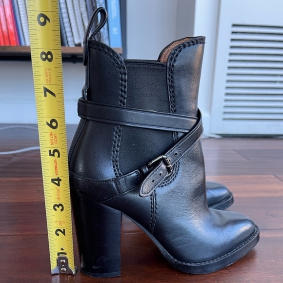 Coach Jackson Ankle Bootie in Black Size 10 Reworked - Picture 2 of 4